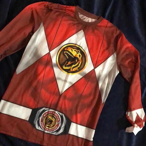 power rangers long sleeve shirt